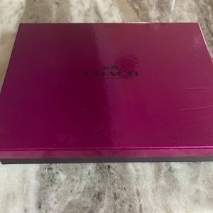 Coach knit scarf and hat !